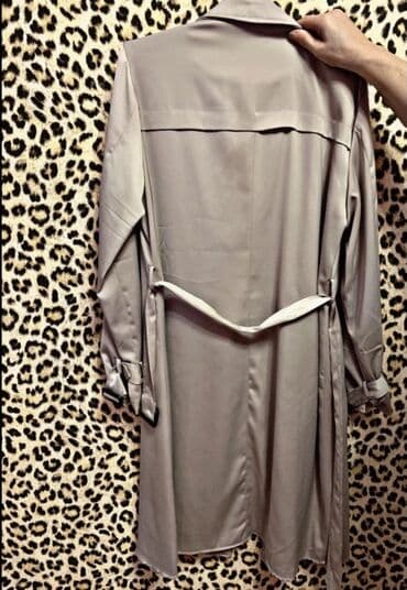 дождевик купить в баку: Плащ, XL, цвет - Бежевый — 3