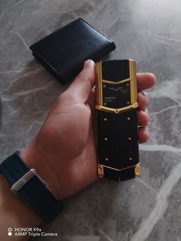 red magic nova qiymeti: Vertu Signature Touch, rəng - Qızılı, Düyməli — 1