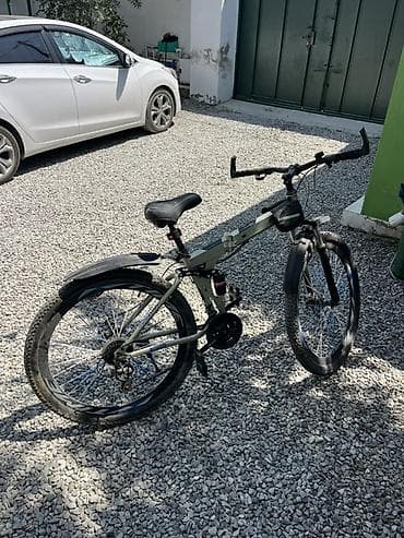 velosipedler: Dağ tipli velosiped - Korpus: qatlanan (katlanan) alüminium/metal — 1