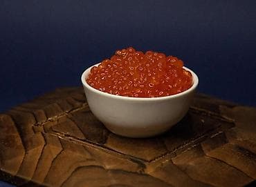 balta: Kamçatka keta ikrası – təbii qırmızı ikra - Növ: Keta (chum salmon) — 4