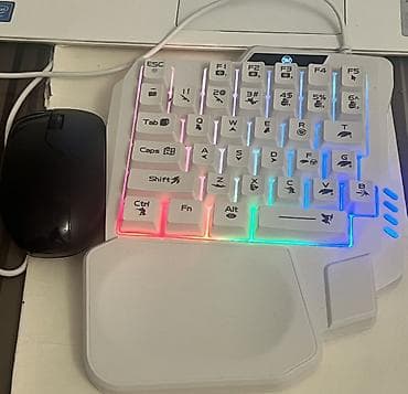 Oyun üçün klavye və maus təzə alınıb 2dəfə isdifadə olunub əlimə