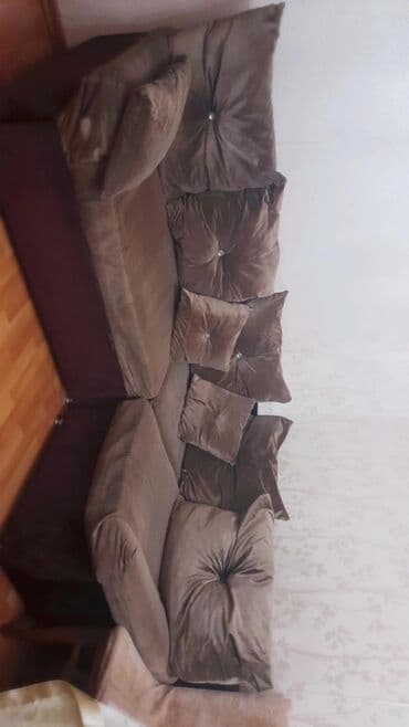 Künc divan, İşlənmiş, Parça, Çatdırılma yoxdur