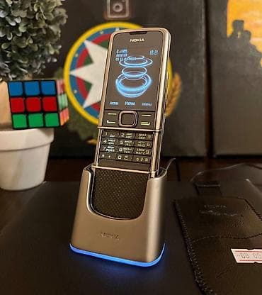 düymeli telefon: Nokia 8000 4G, < 2 GB Memory Capacity, Düyməli — 3