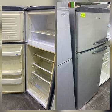 İşlənmiş 2 qapılı Beko Soyuducu Satılır, rəng - Gümüşü