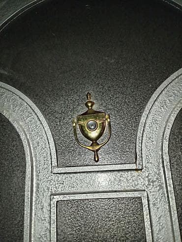 Santexnika: Mənzil üçün İşlənmiş Giriş qapısı 90x205 sm Glazok ilə, Zəmanətsiz, Pulsuz çatdırılma — 9