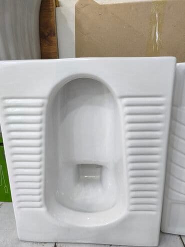 Məhsul: Döşəmə tipli türk unitazı (skvoznoy/squat tualet) - Material