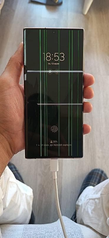 Техника и электроника: Samsung Galaxy Note 20 Ultra, 256 ГБ, цвет - Золотой, Face ID, Битый, Сенсорный — 6