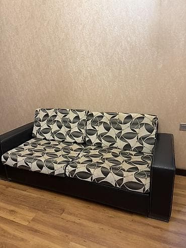 ikinci el qonaq desdi: Divan, 2 kreslo, Bazasız, Açılmayan — 1