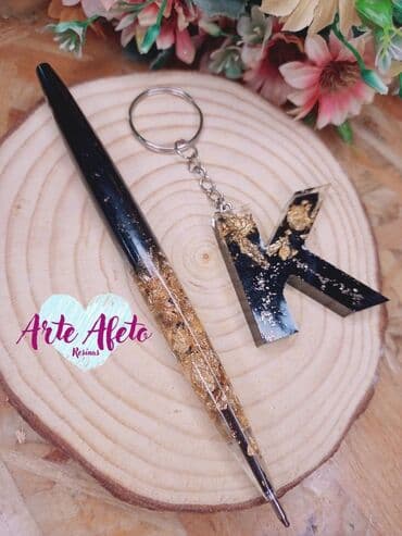 epoksit: Epoksid qatqılı bəzəkli qələm və aksesuarlar - Şəffaf epoksid — 5