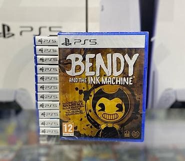 sərt disk: PS5 oyunu: Bendy and the Ink Machine - Platforma: PlayStation 5 (PS5) — 1