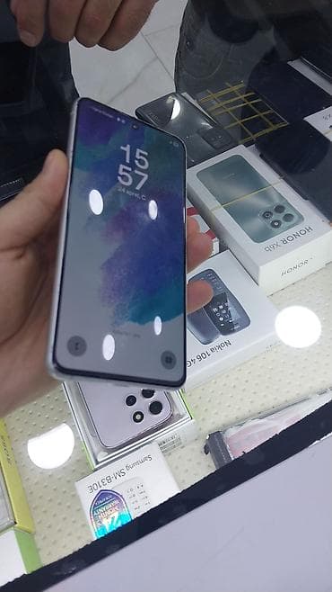 s21 ultra ikinci el: Samsung Galaxy S21 FE, rəng - Yaşıl, Barmaq izi — 4