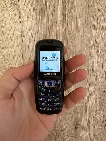 data modem sim card: Samsung C210, rəng - Qara, Düyməli — 3