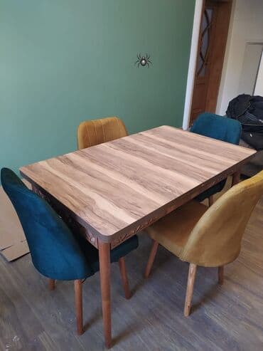 Mətbəx üçün, Yeni, 4 stul