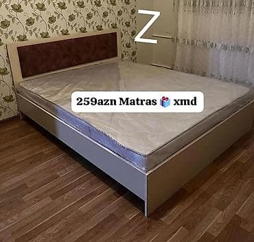 2 mərtəbəli carpayi: Yeni, İkinəfərlik çarpayı, Bazasız, Matras ilə, Siyirməsiz — 1