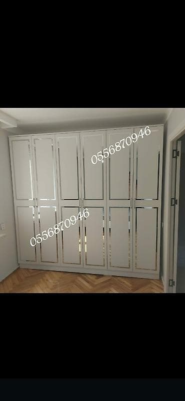 Məhsul: Güzgülü paltar şkafları Təsvir: - Müxtəlif ölçü və