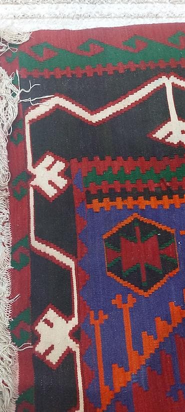 qədimi xalca: Xalça – əl toxuması kilim üslubunda - Naxış: Qədim Qafqaz motivləri — 5