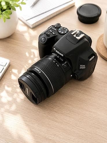 firi aparatı: Canon EOS 250D DSLR fotoaparat + Canon EF‑S 18‑55mm IS STM obyektiv — 1