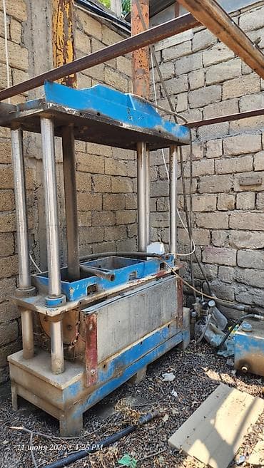 iran peci ustasi: Press aparatı satılır. Stul spinkaları istehsalı. Şifer istehsalı və — 1