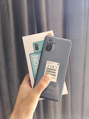 Redmi Note 10, 128 GB, rəng - Boz, İki sim kartlı, Face ID, Barmaq izi