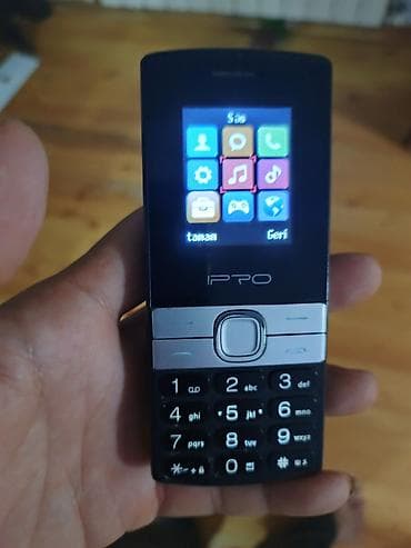 telfolar: IPRO düyməli mobil telefon Xüsusiyyətlər: - İki SIM dəstəyi (ekranda — 2