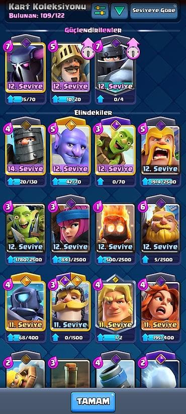 ucuz saz: Clash Royale oyun hesabı - Kupa: 5744 (Kupa Yolu, 16. Arena) - Profil — 2