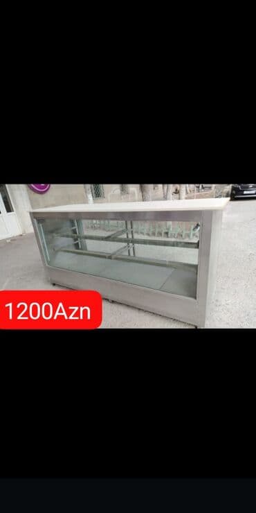 şuşe vitrin: Şüşə vitrin-bufet stendi Qiymet 1200 Azndir. Real aliciya endirim — 1