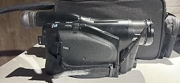 Video oyunlar və konsollar: Panasonic SLIM Palmcorder video kamera dəsti Xüsusiyyətlər: - Kompakt — 4