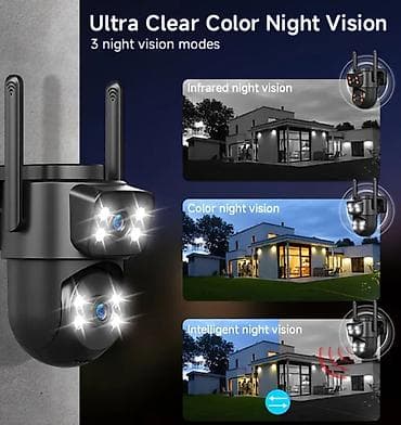 dying light 2: İki Linzalı Wi‑Fi Açıq Hava Təhlükəsizlik Kamerası Xüsusiyyətlər: - — 1