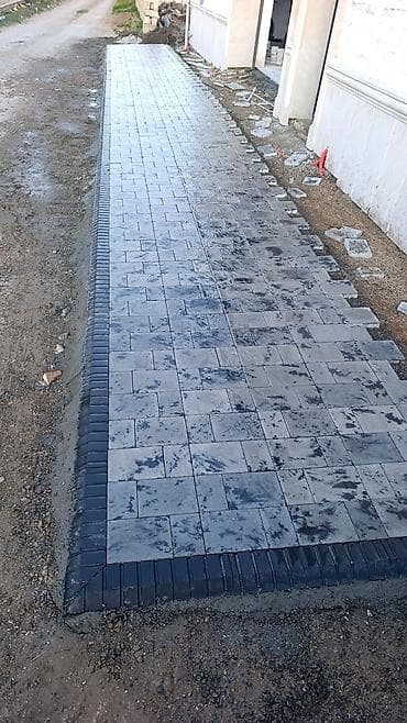 kafel metlax usta isi: Tamet daş döşəmə xidməti - Həyətyanı sahə, səkilər və giriş yolları — 1