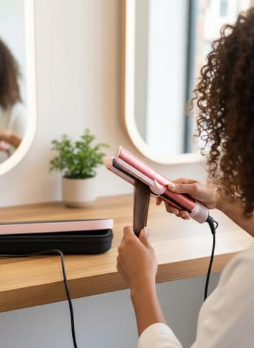 ayaqqabı tikən maşın: Dyson Corrale saç ütüsü – çox az istifadə olunub, dubaydan özüm — 1