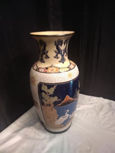 ad günü dekoru: Vaza (Kitay)antikvariat 40 -50 illər eni 30 sm;hündürlüyü 55 sm — 4