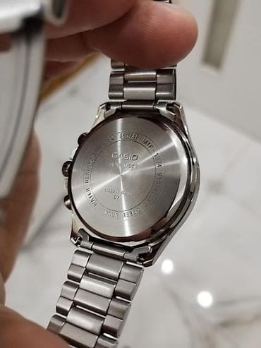 Личные вещи: CASIO kişi qol saatı - Model: Casio MTP-1374 (korpus arxasında 1374 — 3