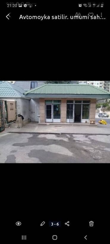 obyekt moyka satılır: Xətai rayonu Əhmədli metrosunun yaxınlığında yol kənarı 82 kv.m sahəsi — 2