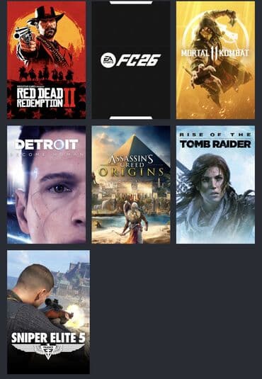 Xbox One: Salam STEAM wexsi hasabimdi munasib qiymete satiram 7oyun icinde tek — 1