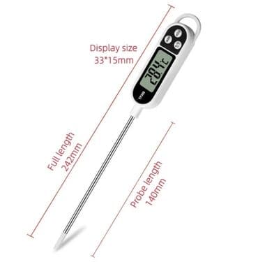 avtomat darvazalar: Termometr Model: TP-300 Rəqəmsal zond tipli. ● Xüsusiyyətləri: ● — 2