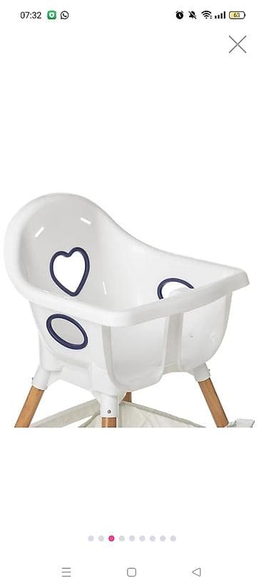 Nino 2-i 1-də uşaq yemək stulu - Hündürlüyü tənzimlənir: 59–85 sm - — 7