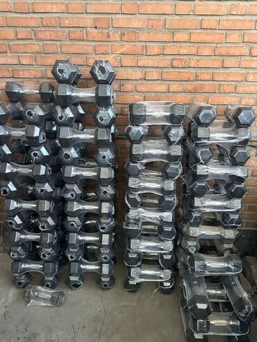 руль для велосипеда: Резиновые Гантели, Вес: 25 кг, Новый — 2