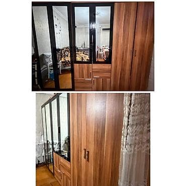 Dolab – 120 AZN Ünvan: Nizami - Şık taxta teksturalı geyim dolabı lalafo.az -da Dolab – 120 AZN Ünvan: Nizami - Şık taxta teksturalı geyim dolabı