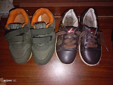 krosovka ayaqqabı: Rəng - Yaşıl Krossovkalar, Ölçü: 28, Oğlan üçün — 2