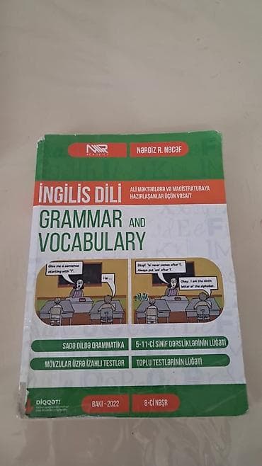 ingilis dili qrammatika: İngilis dili “Grammar and Vocabulary” kitabı — 2