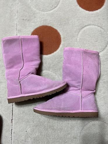 qadın sapaşkiləri: Çəkmə, Ölçü: 38, rəng - Çəhrayı, İşlənmiş — 3