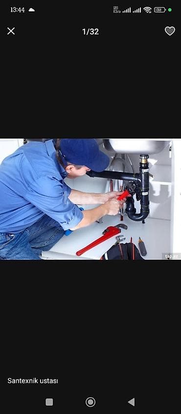 Santexnik ustası, Evinizdə su krantı qırılıb, Başqa yerə su xətti