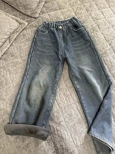 cins şalvar: Uşaq üçün isti cins şalvar qalındır,9-10 yaşa uygundur qız üçündür - — 1