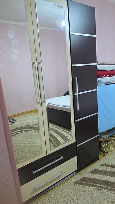 Ev üçün mebel: İkinəfərlik çarpayı, Dolab, İşlənmiş — 3