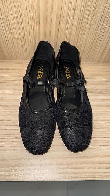 baletka: Baletkalar, Zara, Ölçü: 38, rəng - Qara, Yeni — 1