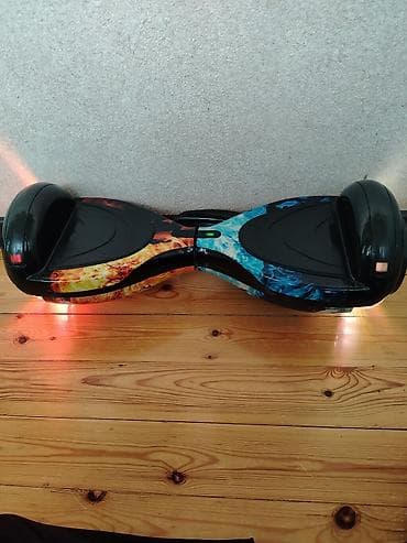 seqvay: LED işıqlı hoverboard (özünü tarazlayan skuter) - Təkər ölçüsü — 3
