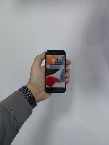 ikinciel iphone: IPhone 7, 32 GB, Jet Black, Zəmanət, Barmaq izi — 2