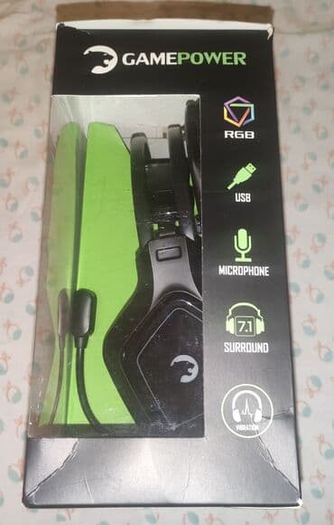 nausnik temiri: GamePower Mihawk Məhsul yenidir. Sadəcə səs kontrollerinin işığı — 2