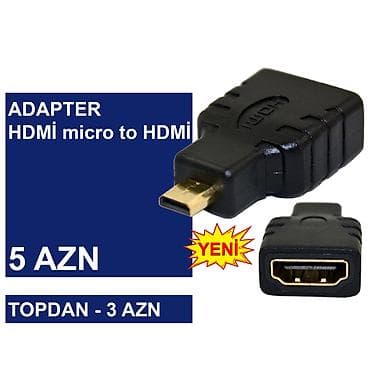 pc kamputer: HDMİ Adapterlər/Konverterlər (Çeviricilər) ⭐HDMİ to AV ver1 – 15 AZN — 3