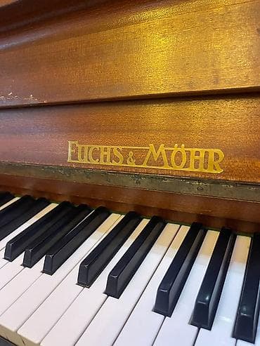 gitara akustik: Fuchs & Möhr akustik upright piano - Alman istehsalı Fuchs & — 2